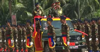 সেনাবাহিনীর তিন রেজিমেন্টের রিক্রুট ব্যাচের কুচকাওয়াজ অনুষ্ঠিত