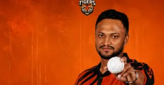 এশিয়ান লিজেন্ডস লিগে বাংলাদেশ টাইগার্সের অধিনায়ক সাকিব