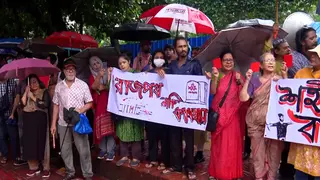 হত্যা-গণগ্রেপ্তারে নিপীড়নবিরোধী শিল্পীসমাজের প্রতিবাদ