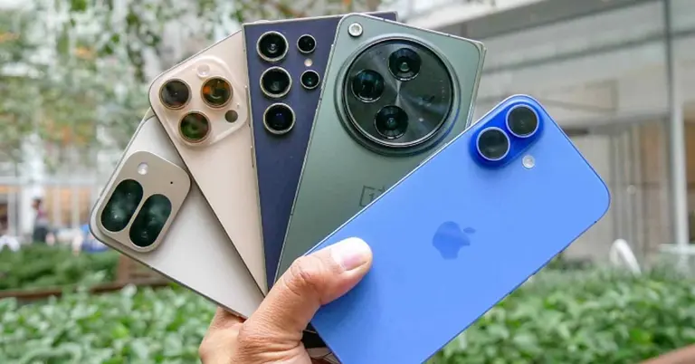 বিভিন্ন কোম্পানির স্মার্টফোন