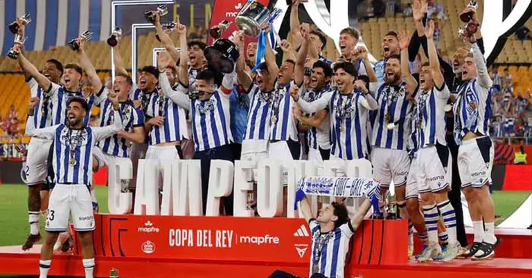 রিয়াল সোসিয়েদাদের শিরোপা জয়