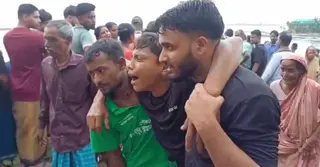 সুনামগঞ্জে নৌকা ডুবে নিহত ১, নিখোঁজ ৩