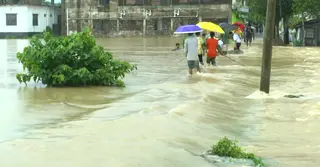 সিলেট ও ব্রাহ্মণবাড়িয়ায় বিপৎসীমার ওপর পানি; বন্দী ৪৫ হাজার মানুষ