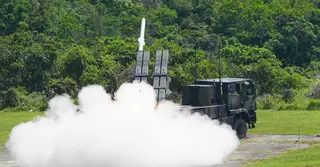 দেশে তৈরি ক্ষেপণাস্ত্র পরীক্ষা করলো তাইওয়ান