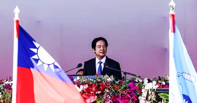 তাইওয়ানের প্রেসিডেন্ট লাই চিং-তে
