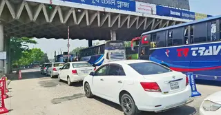 যমুনা সেতু দিয়ে ২৪ ঘণ্টায় ৫১ হাজার ৫৯৫ যানবাহন পারাপার