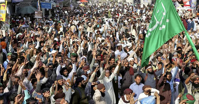 তেহরিক-ই লাব্বাইকের বিক্ষোভ