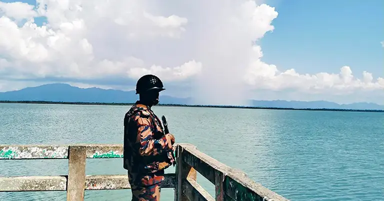 টেকনাফ সীমান্তে বিজিবি সদস্য