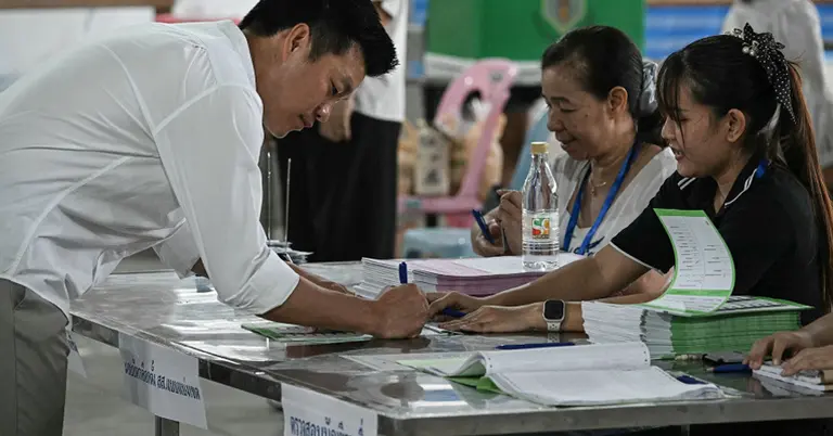 থাইল্যান্ডে ভোটগ্রহণ কার্যক্রম