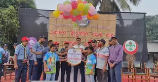 ঠাকুরগাঁওয়ে ৫ দিনব্যাপী জেলা কাব ক্যাম্পুরির উদ্বোধন