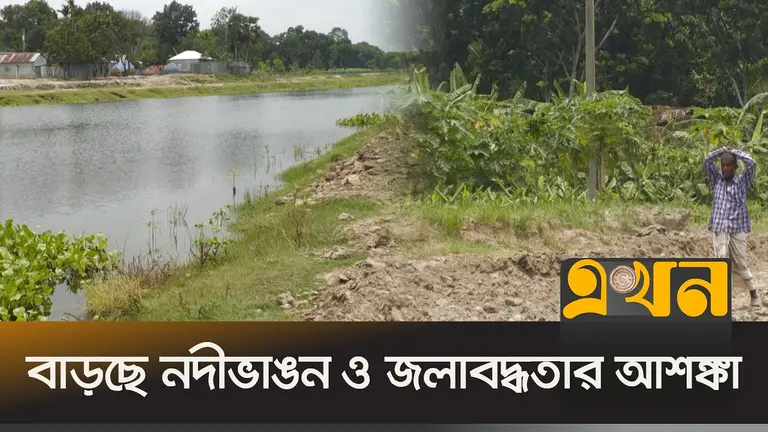 মাটি বিক্রির অনিয়মে হুমকিতে ইছামতি নদীর তীর