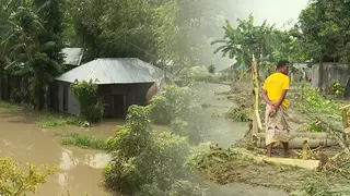 কাউনিয়ার একাধিক গ্রামে ভাঙন ঝুঁকি, আতঙ্কে হাজারো মানুষ