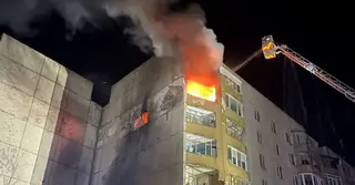 ইউক্রেনে আবাসিক ভবনে রাশিয়ার ড্রোন হামলা