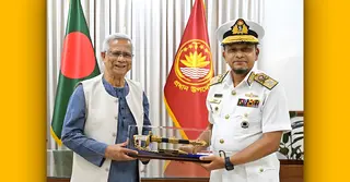 প্রধান উপদেষ্টার সঙ্গে নৌপ্রধানের বিদায়ী সাক্ষাৎ